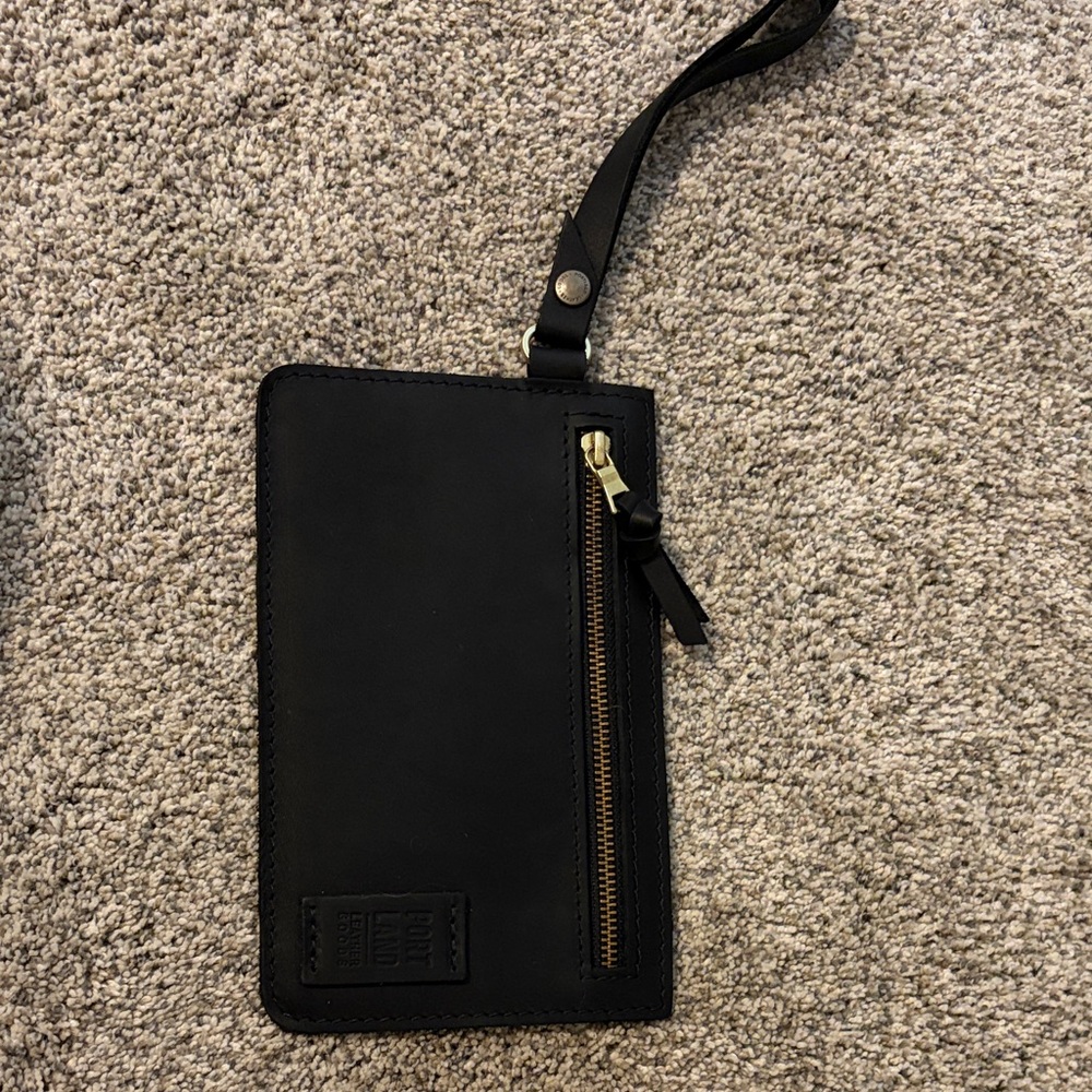 Portland Leather Black Wallet